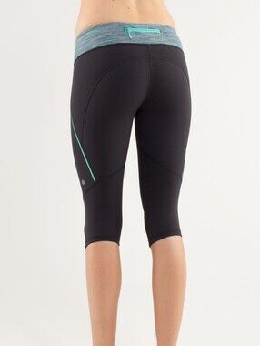 Lululemon Run: Excel Crop Size 2  15"